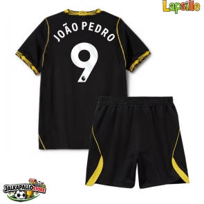 Chelsea Joao Pedro #9 Vieraspaita Lapsille 2026-27 Lyhythihainen (+ shortsit)